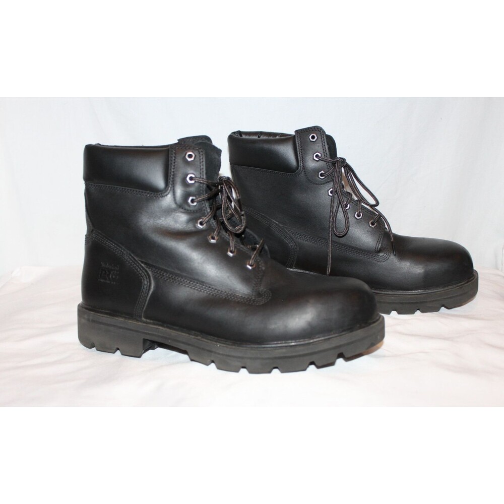 Timberland PRO Men's Sawhorse 6" Composite Safety Toe Work Boots Black NIB 11